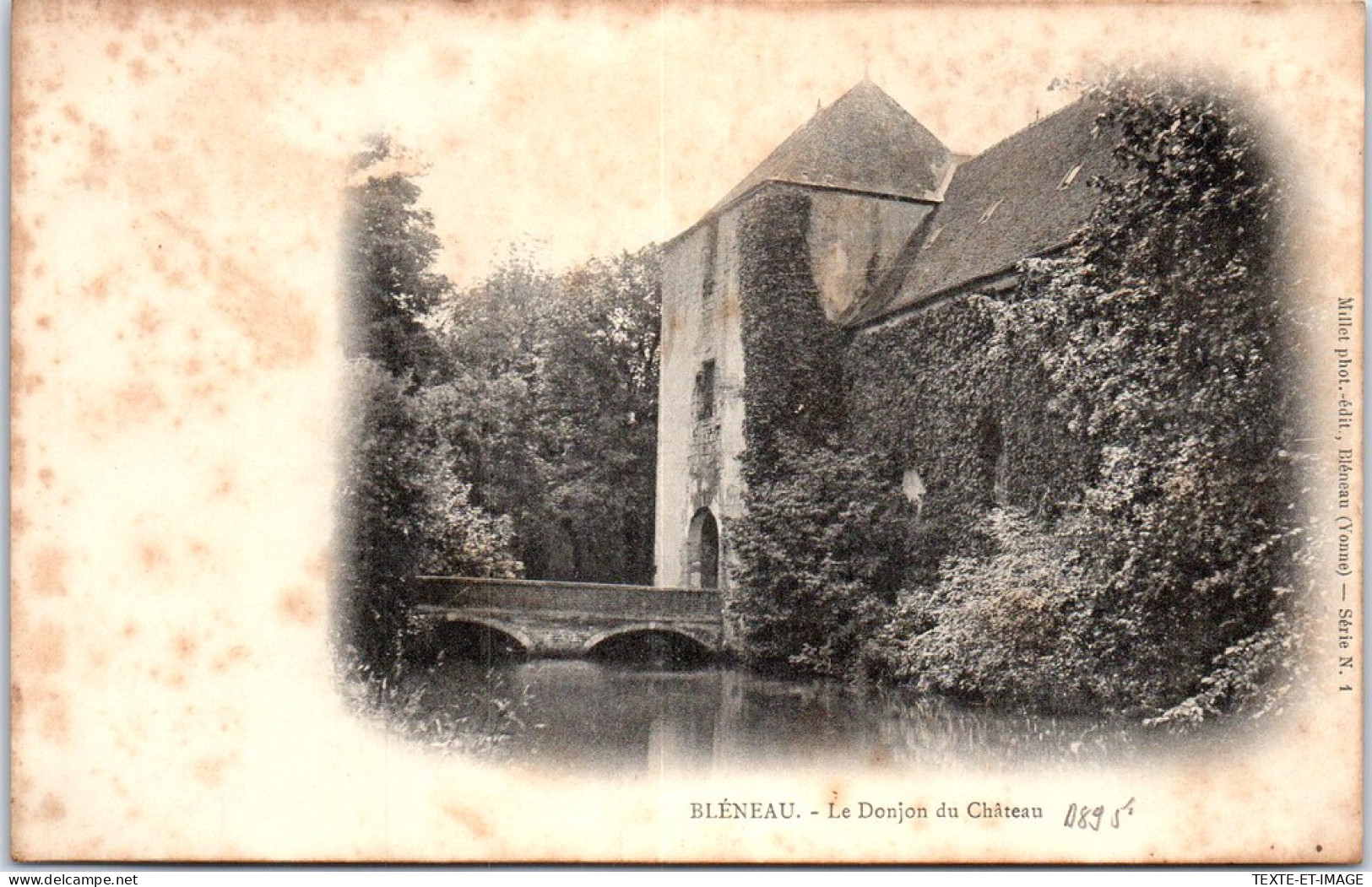 89 BLENEAU - Le Donjon Du Chateau. - Bleneau