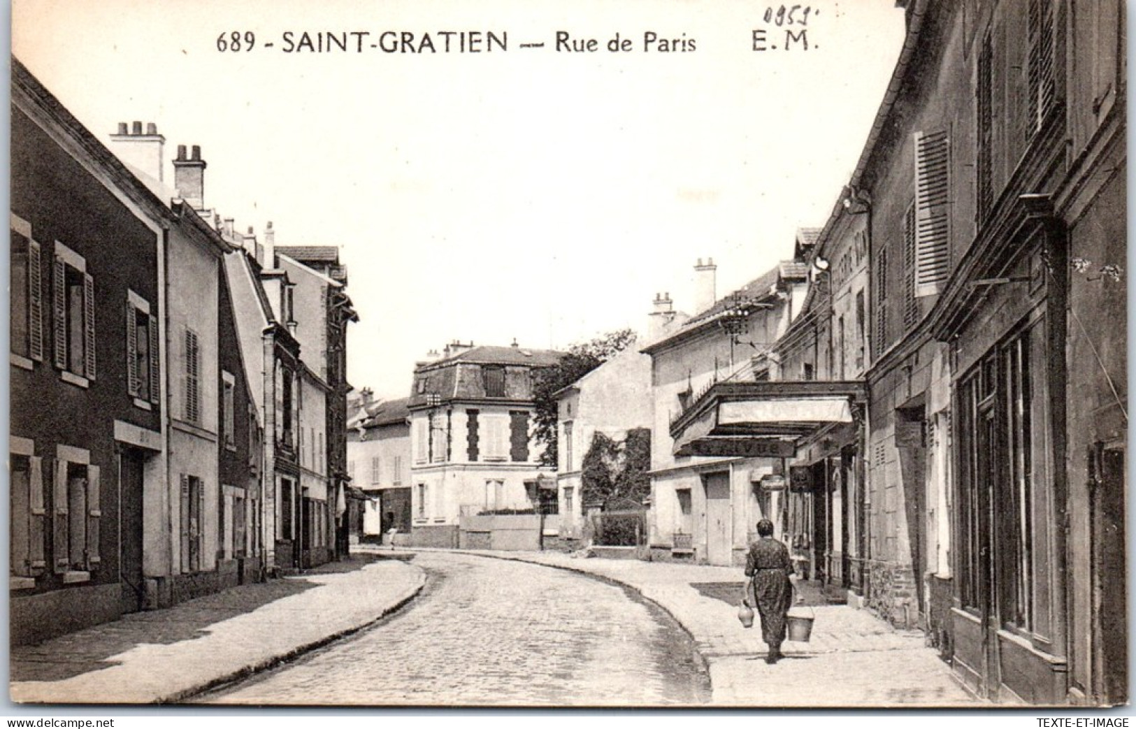 95 SAINT GRATIEN - La Rue De Paris  - Saint Gratien