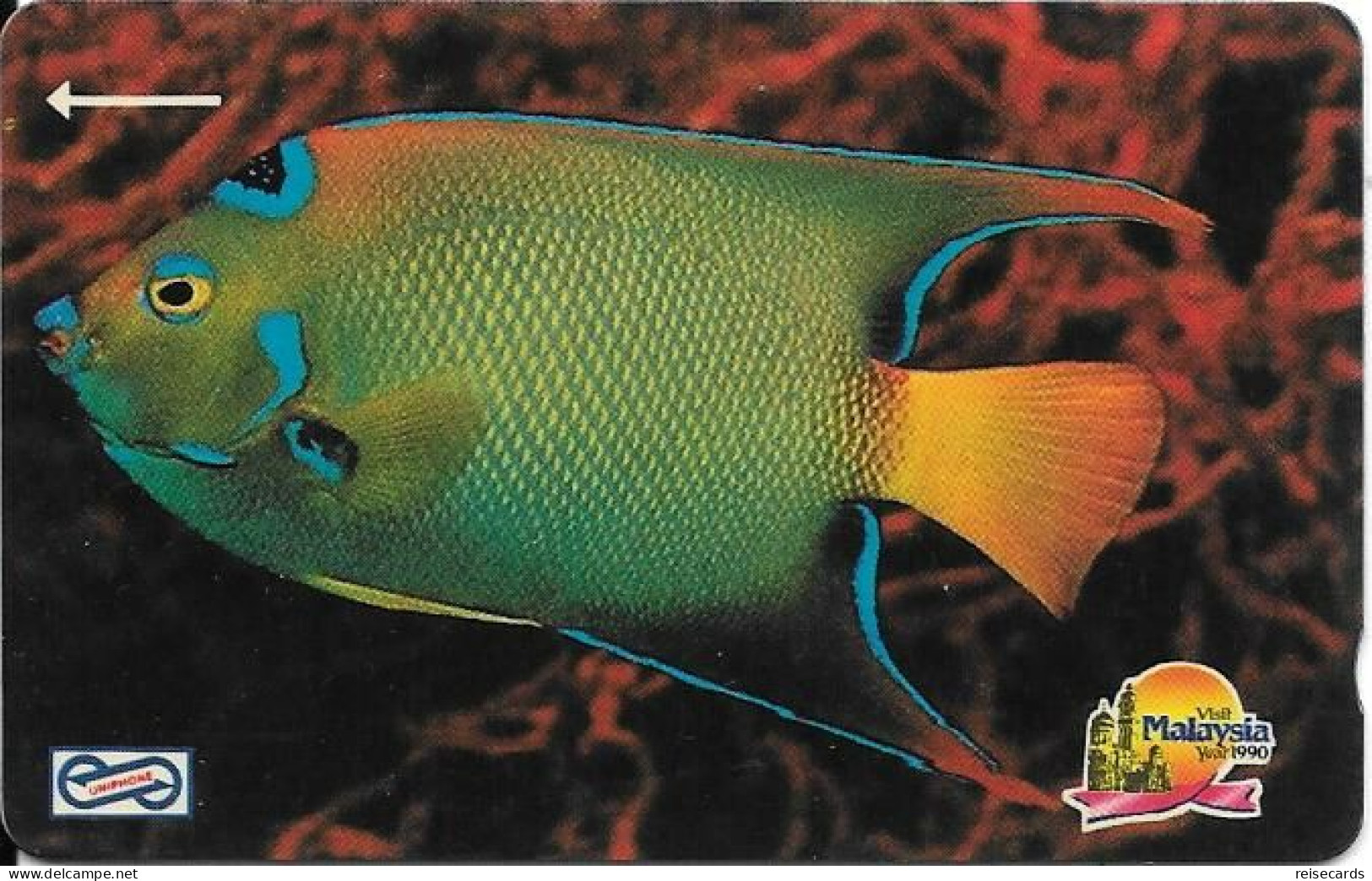 Malaysia: Uniphonekad - Colorful Fish - Maleisië