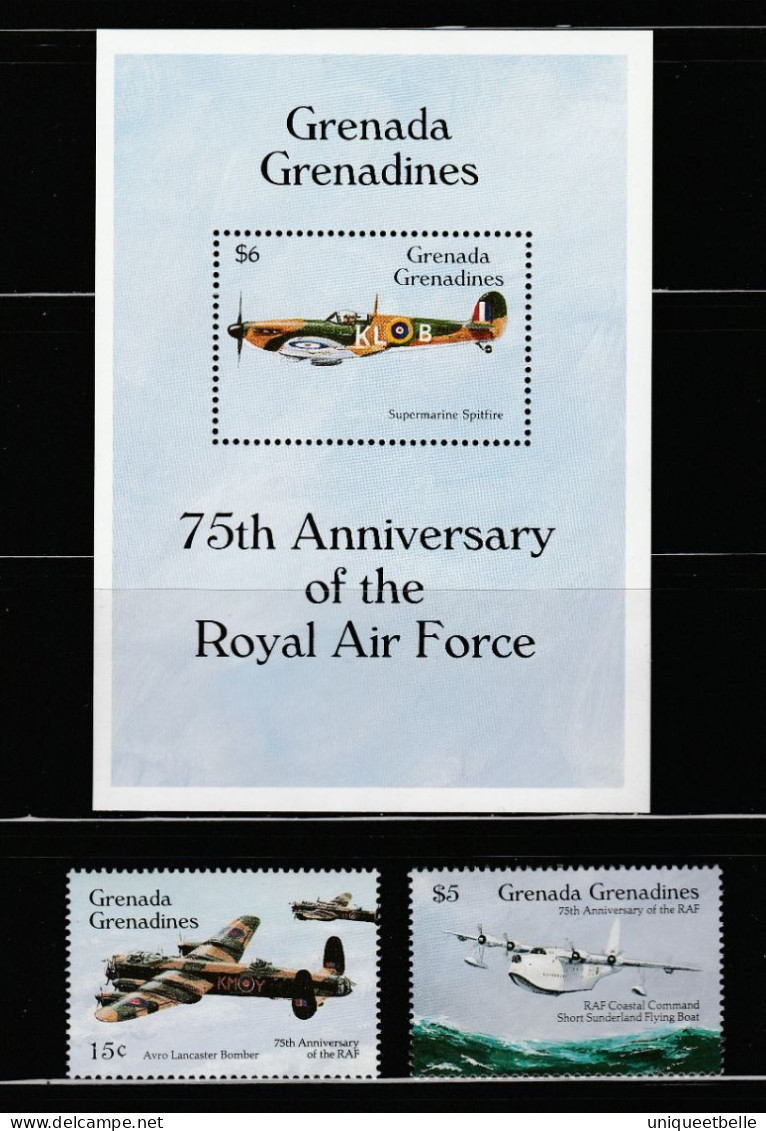 Petite collection de timbres neufs**, thème aviation