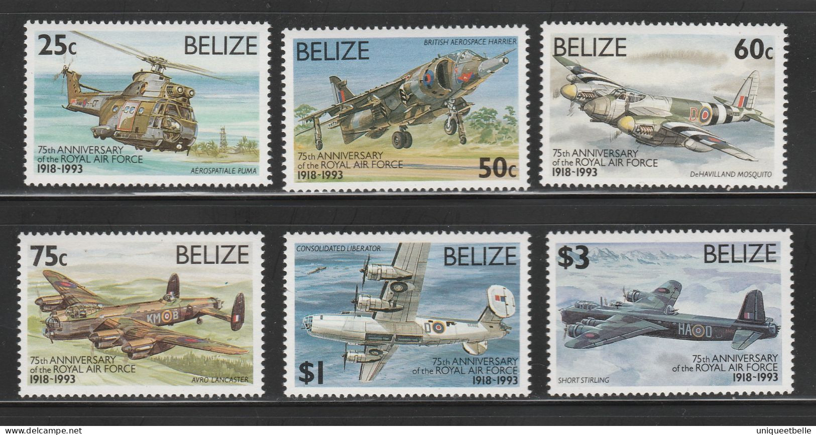 Petite collection de timbres neufs**, thème aviation