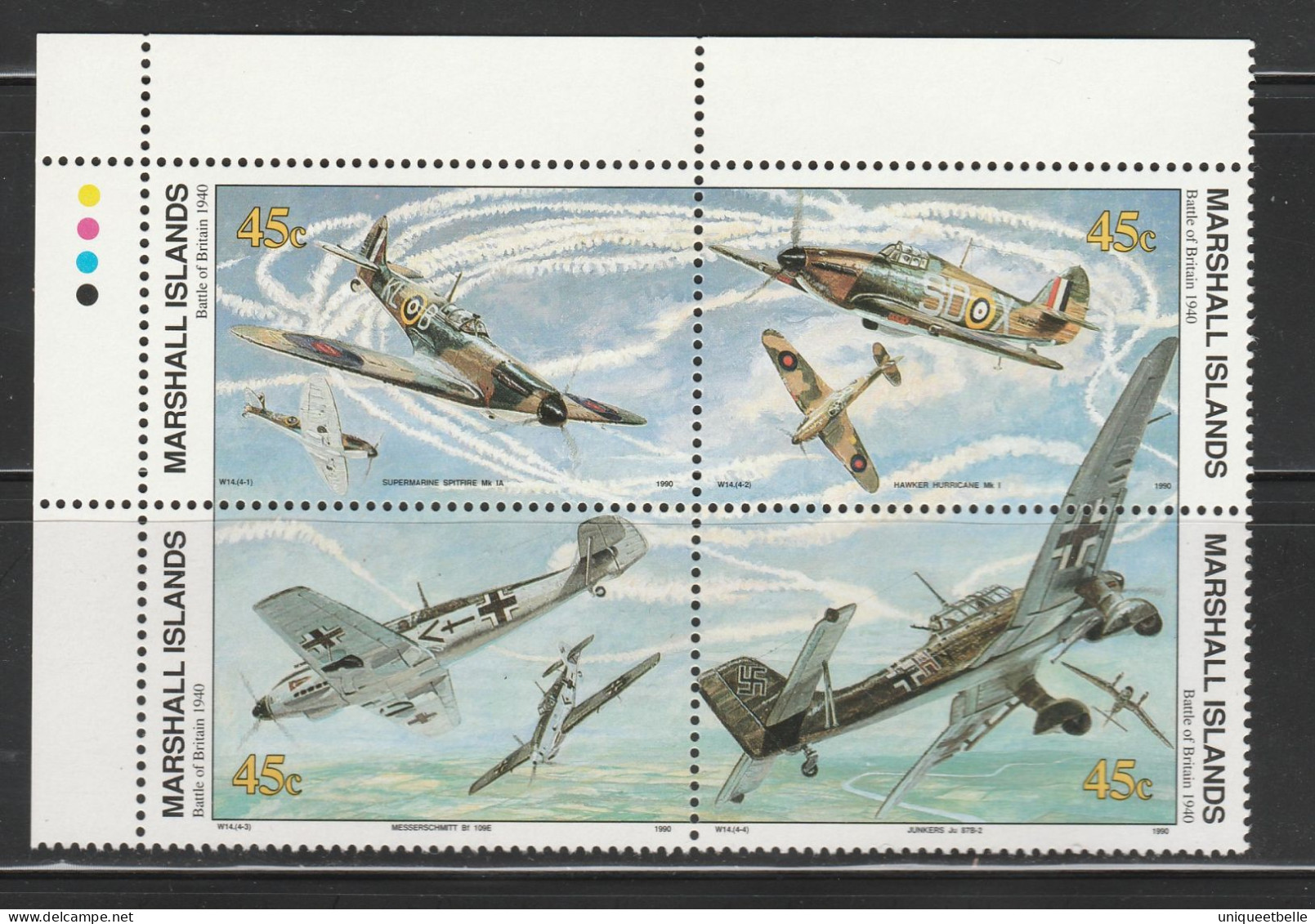 Petite collection de timbres neufs**, thème aviation