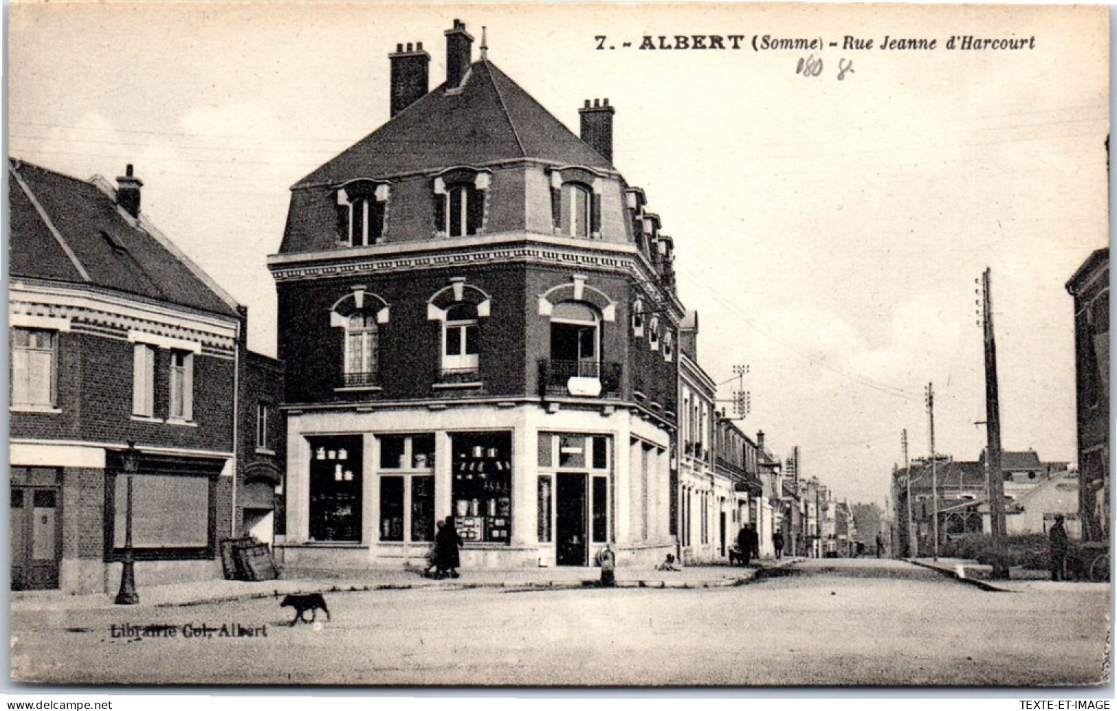 80 ALBERT - La Rue Jeanne D'harcourt  - Albert