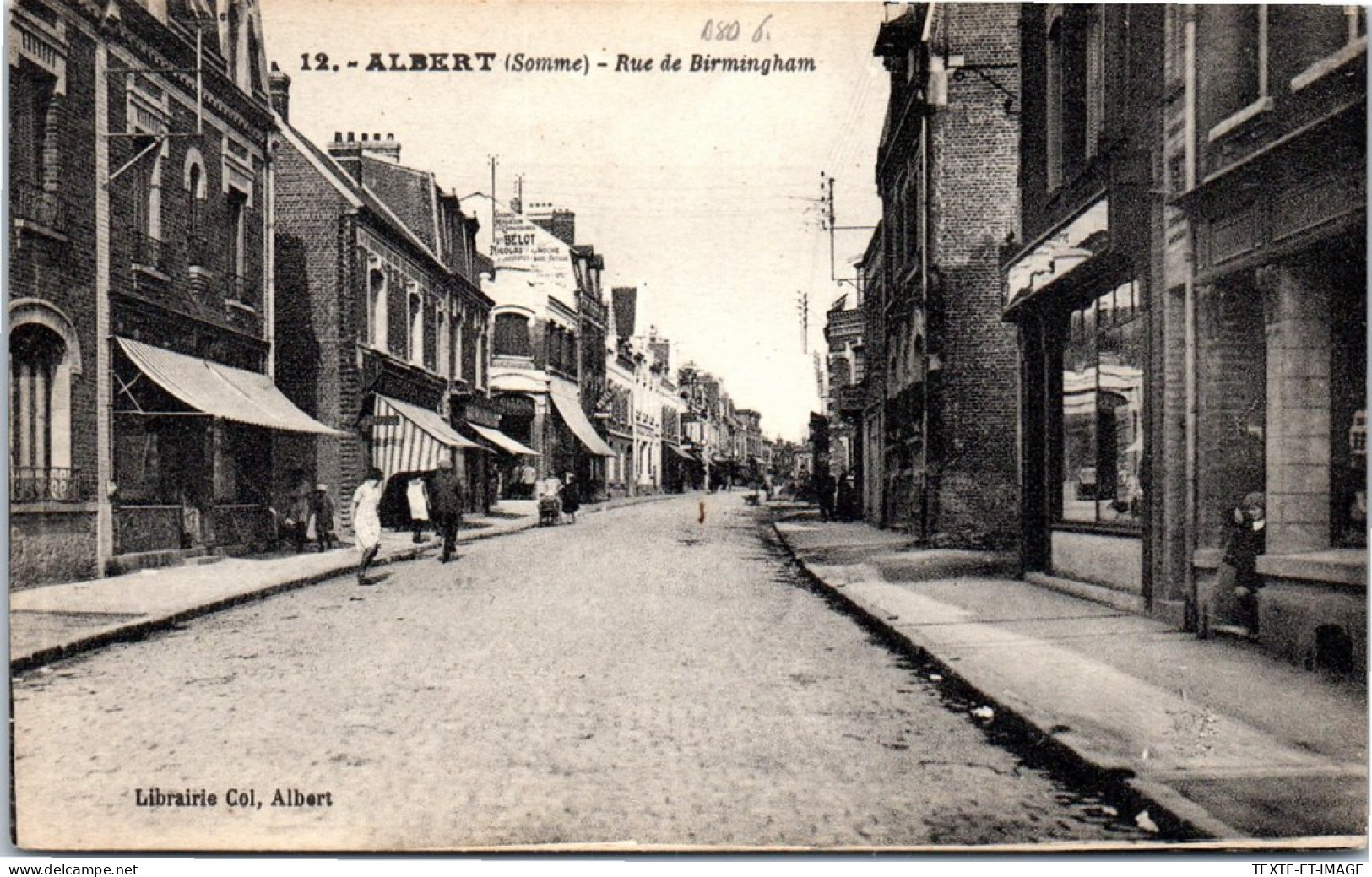 80 ALBERT - Vue De La Rue De Birmingham. - Albert