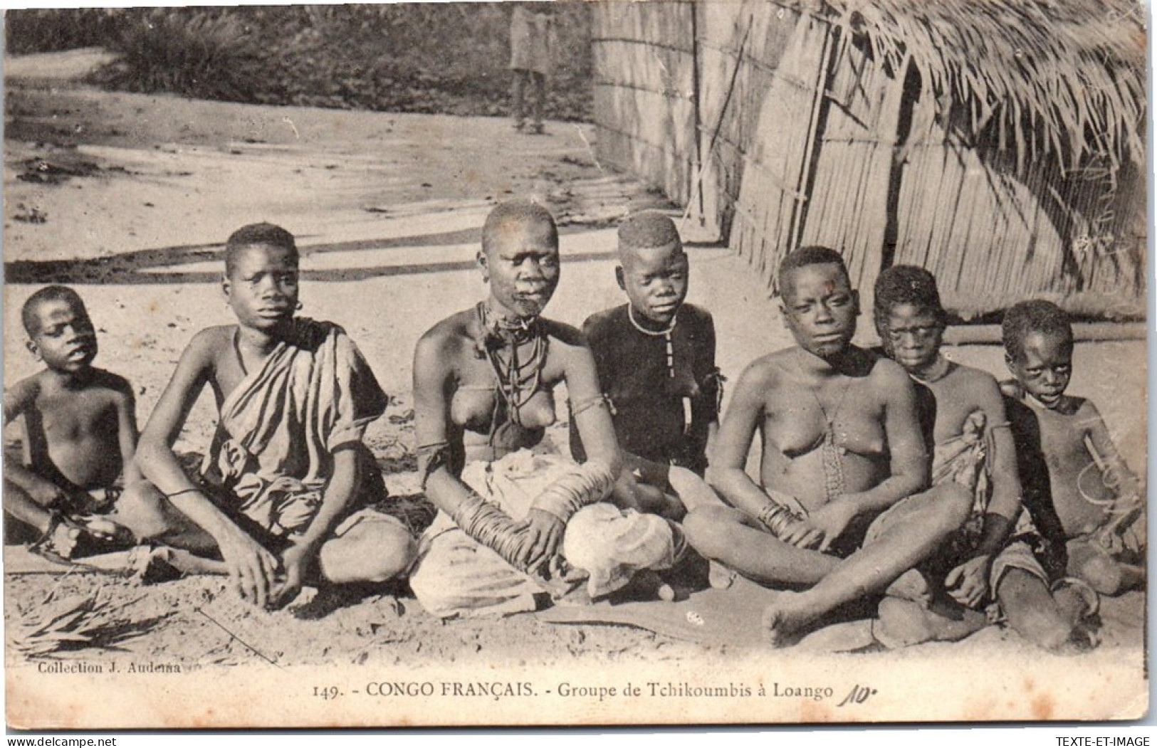 CONGO - Groupe De Tchikoumbis A Loango  - Französisch-Kongo