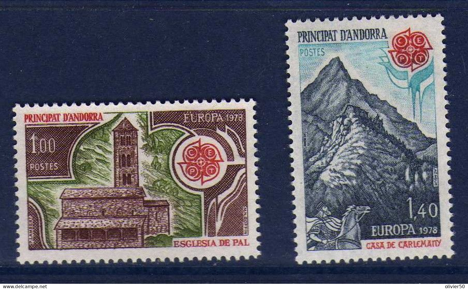 Andorre Francaise - 1978 - Europa   -Neufs** - MNH  - - Unused Stamps