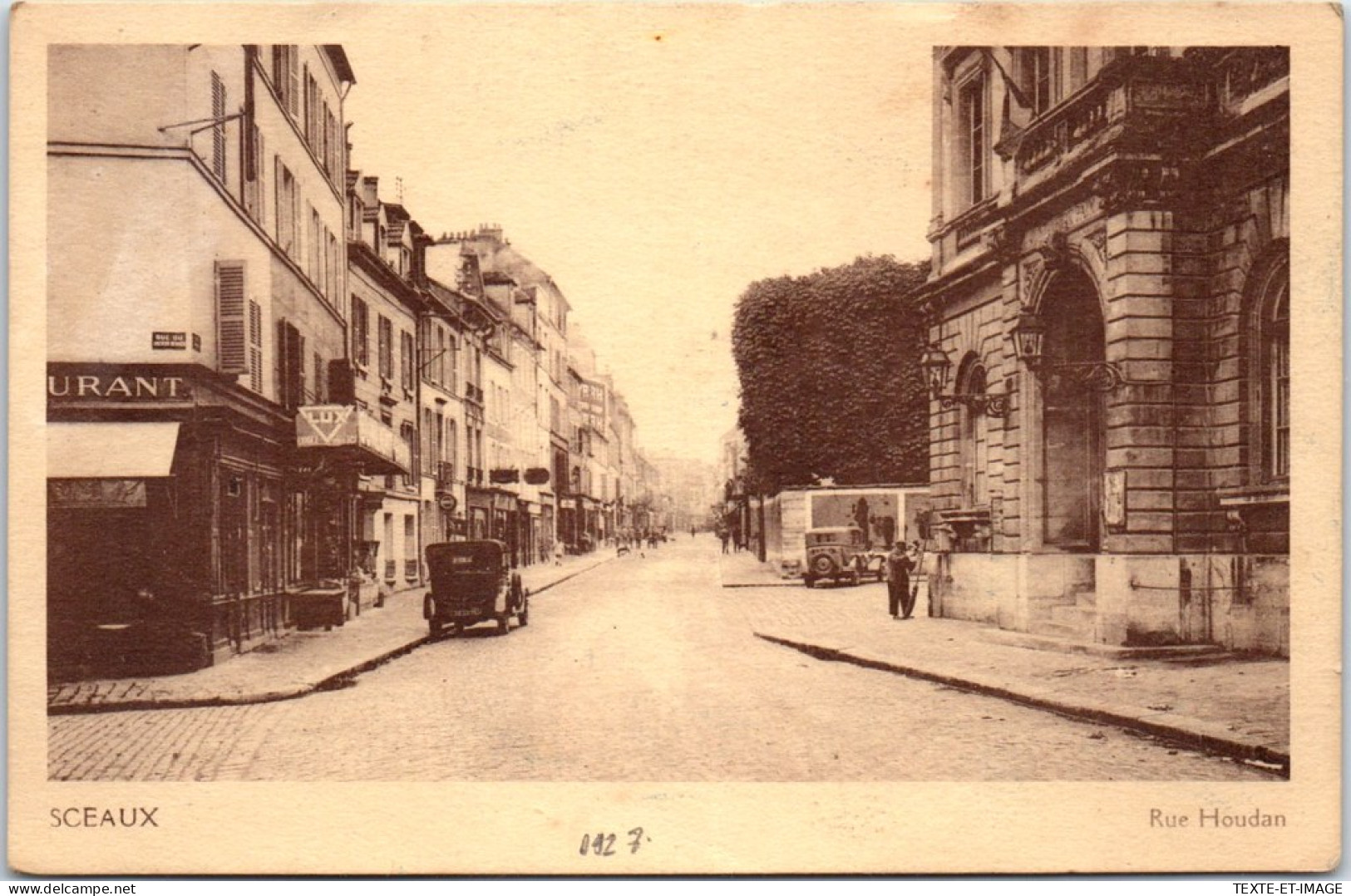 92 SCEAUX - La Rue De Houdan. - Sceaux