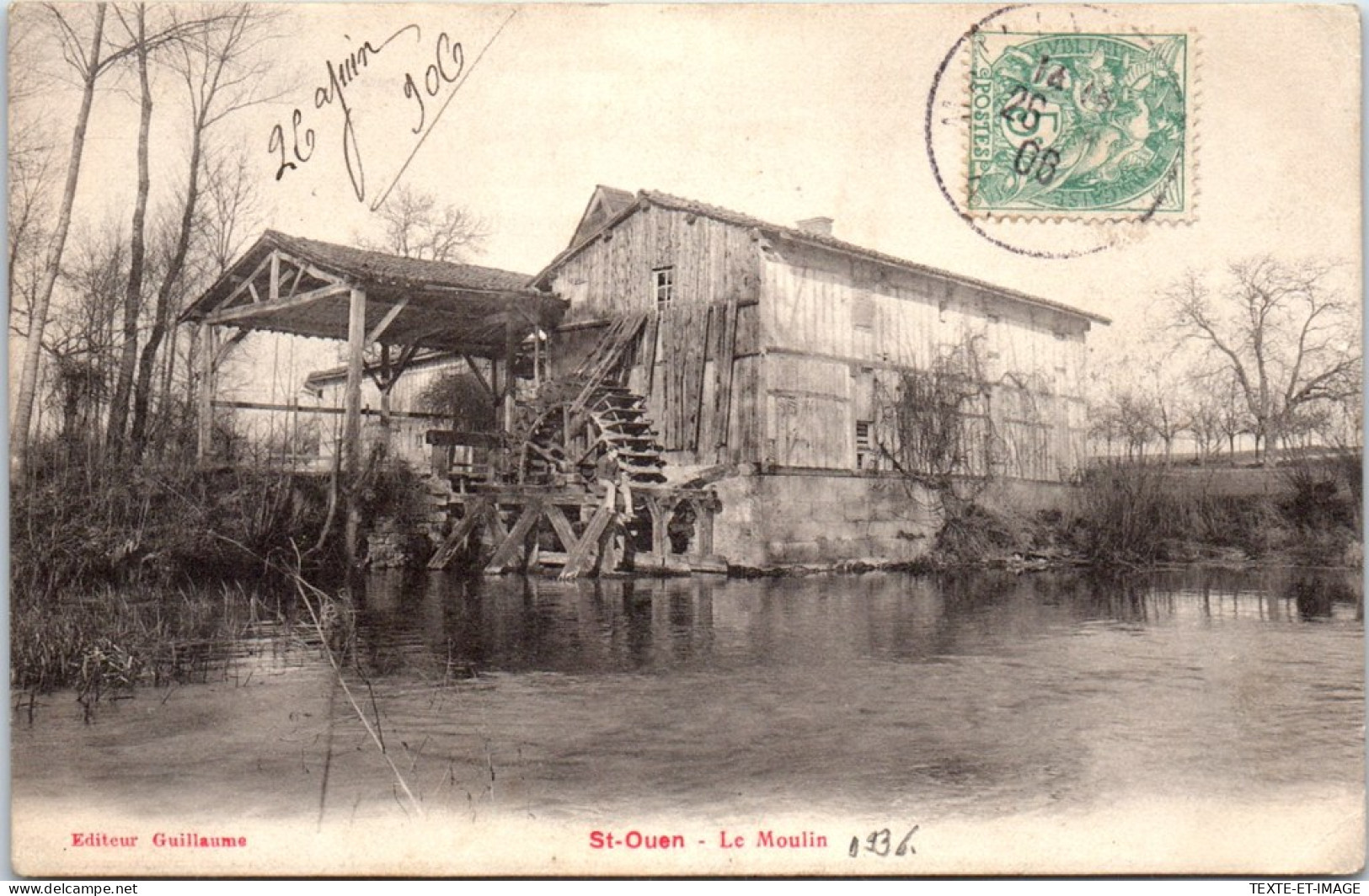 93 SAINT OUEN - Vue Sur Le Moulin  - Saint Ouen