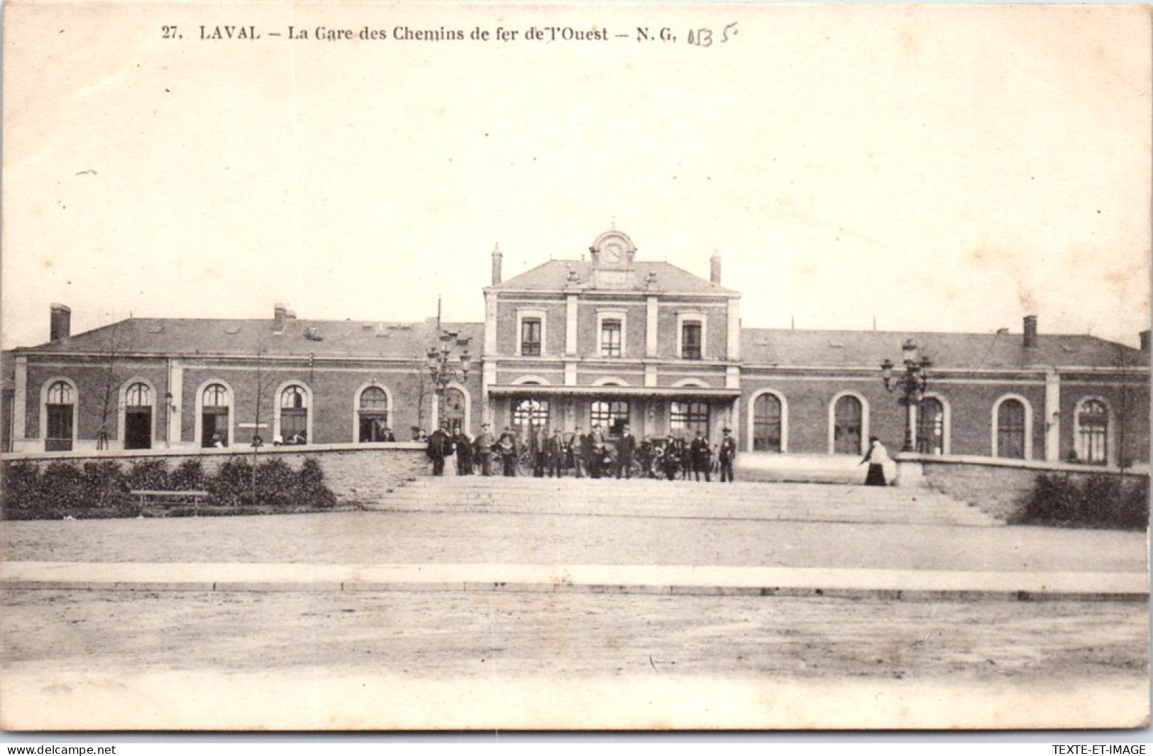 53 LAVAL - La Gare Des Chemin De Fer, Vue D'ensemble  - Laval