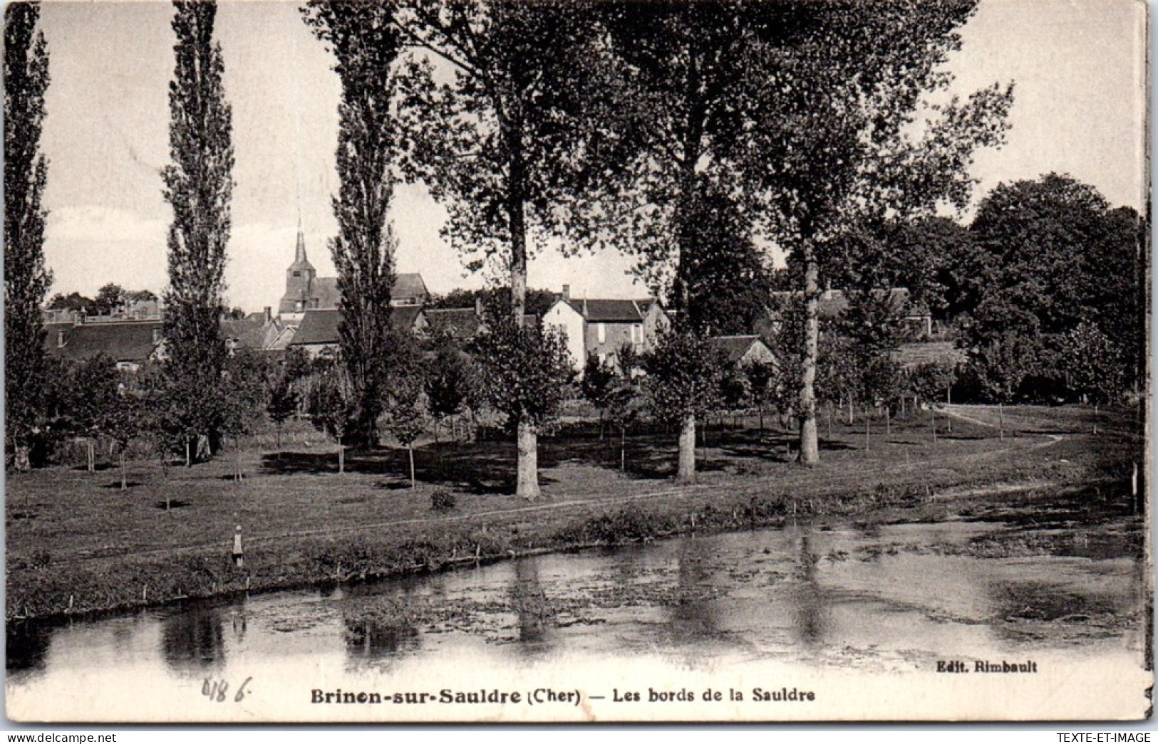 18 BRINON SUR SAULDRE - Les Bords De La Sauldre. - Brinon-sur-Sauldre