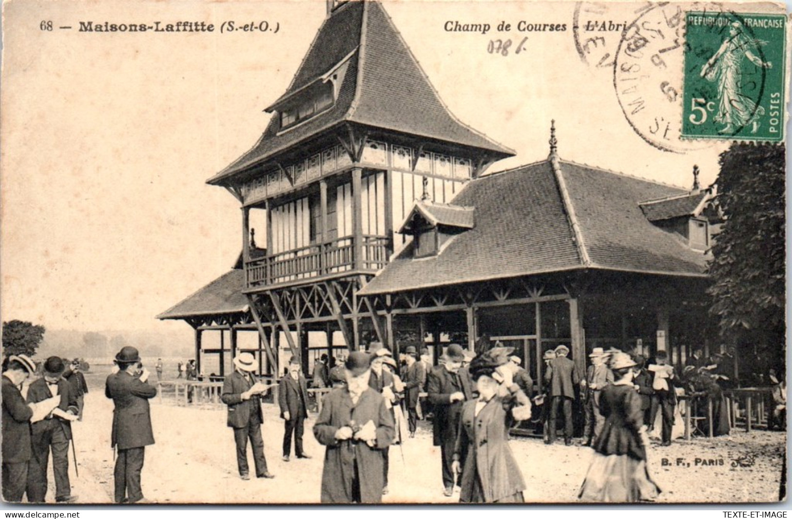 78 MAISONS LAFFITTE - Vue Du Champ De Courses, L'abri. - Maisons-Laffitte