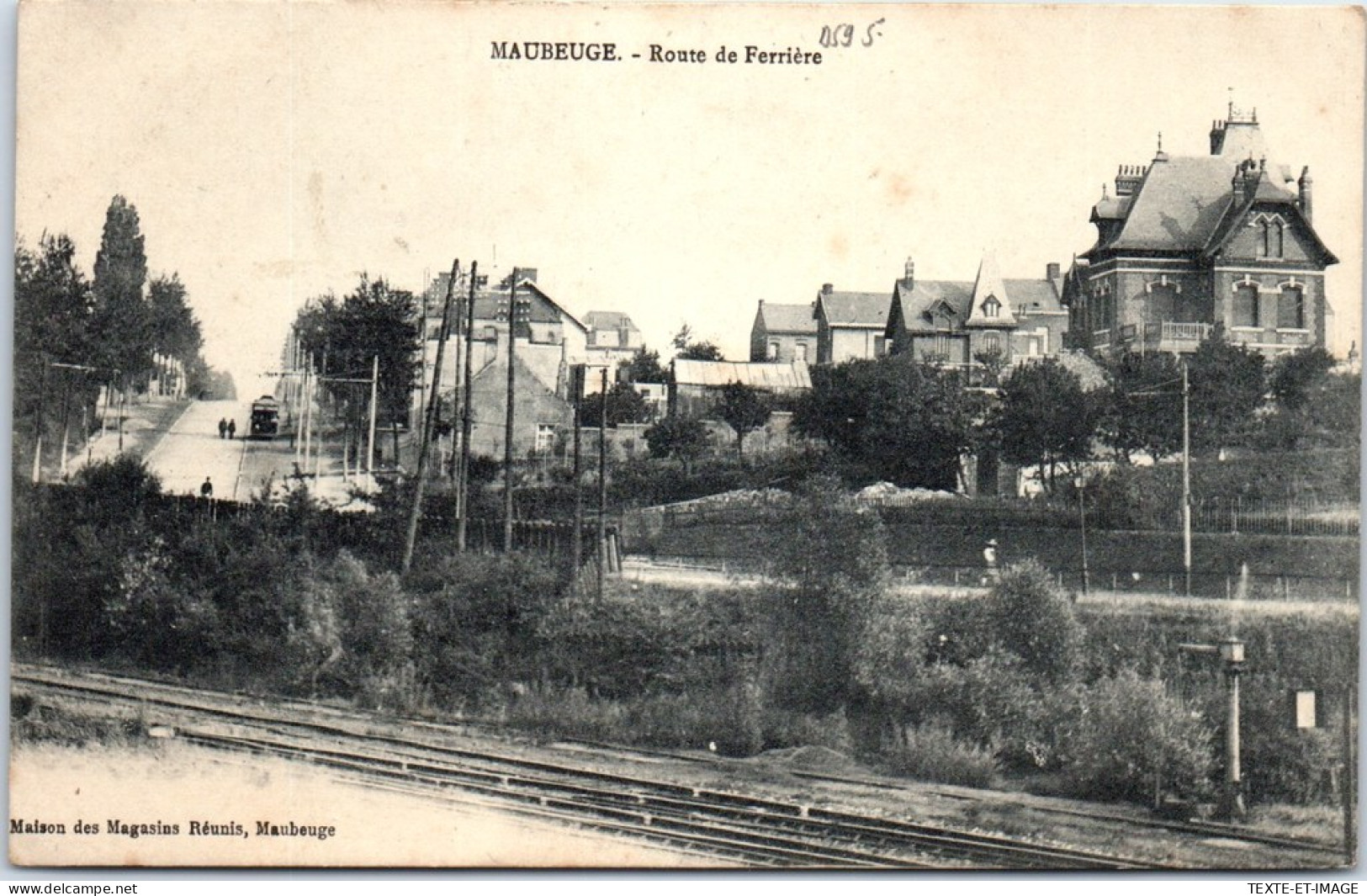 59 MAUBEUGE - Route De Ferriere. - Maubeuge