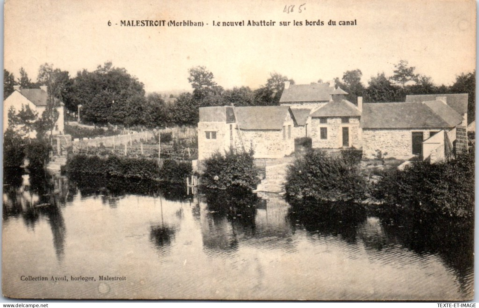 56 MALESTROIT - Le Nouvel Abattoir Sur Les Bords Du Canal  - Malestroit