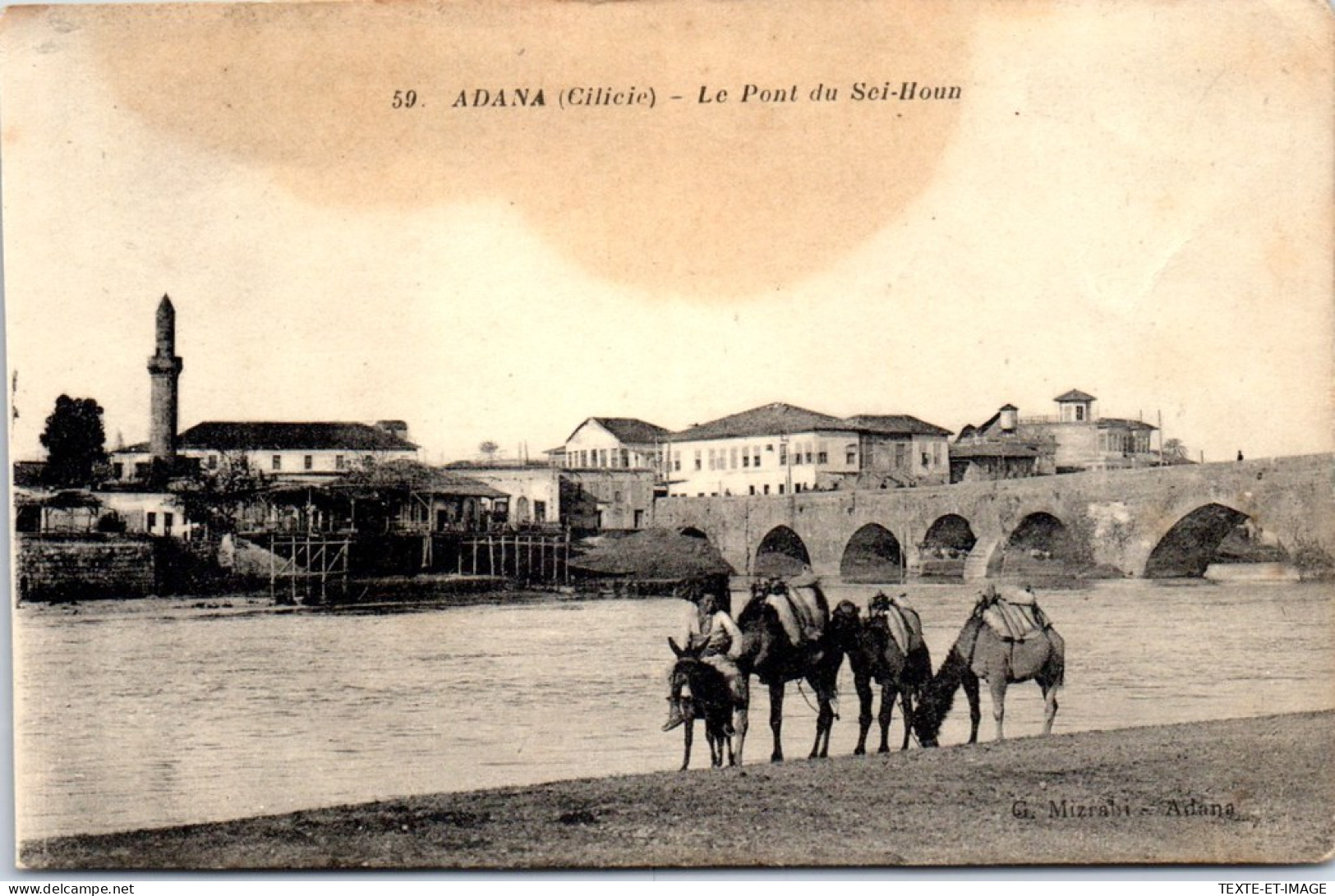 TURQUIE - ADANA - Le Pont Du Sei-houn  - Türkei