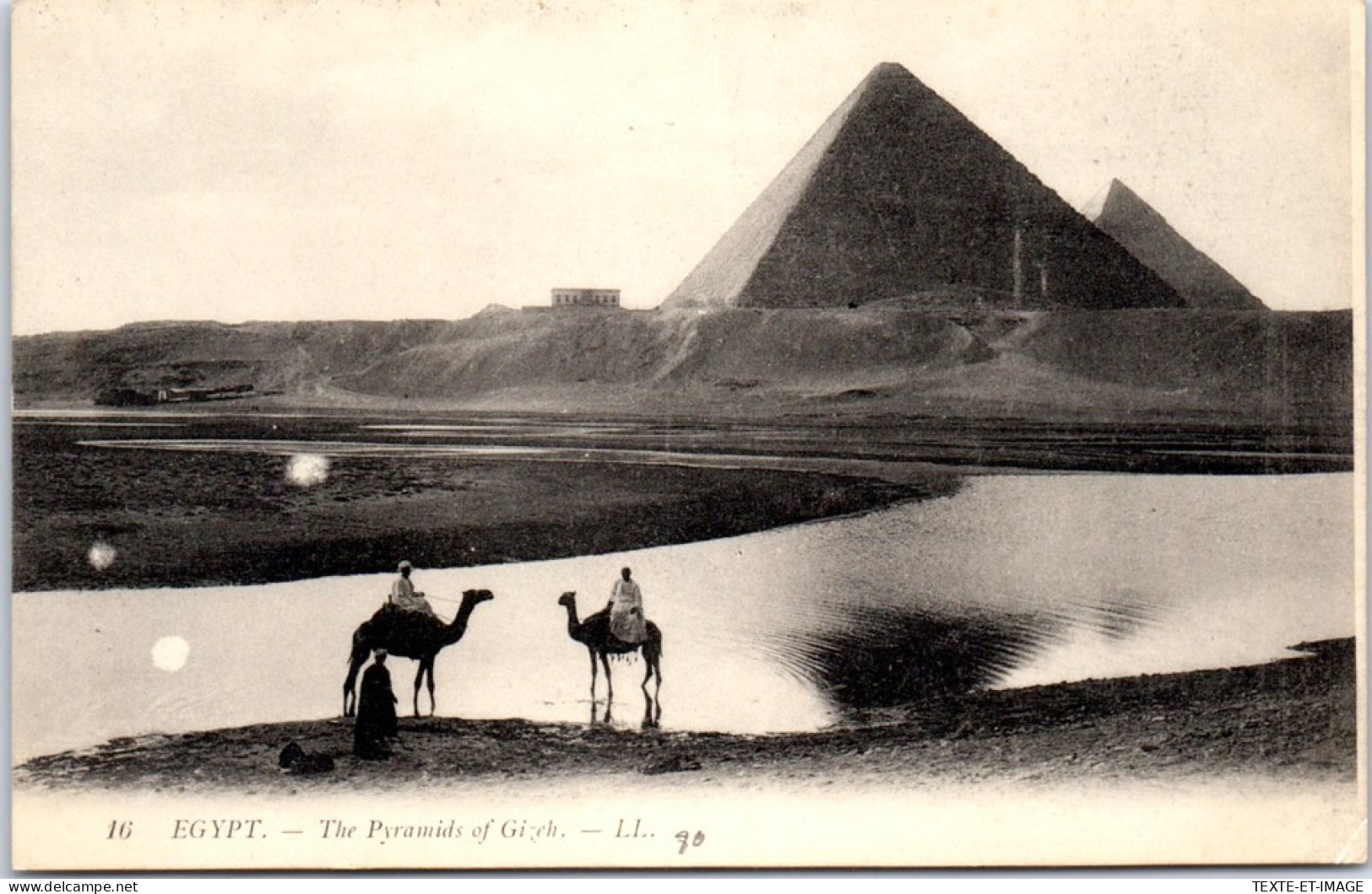 EGYPTE - Vue Sur Les Pyramides De Gizeh. - Sonstige & Ohne Zuordnung