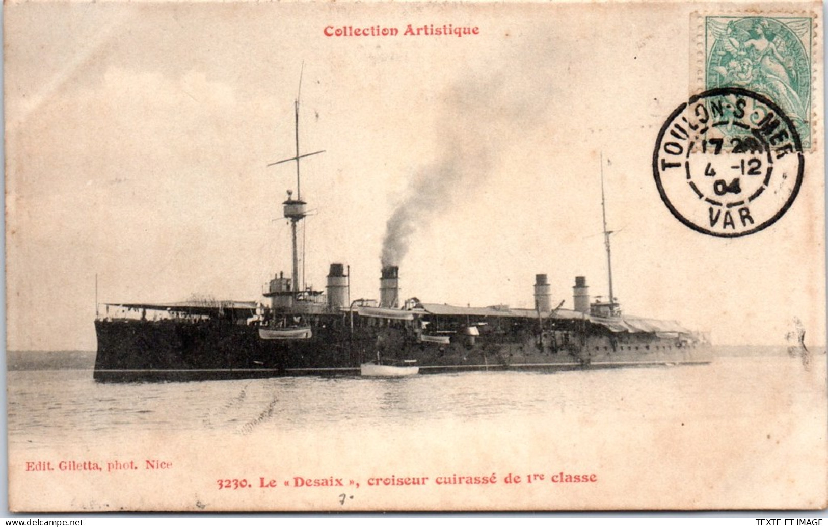 BATEAUX DE GUERRE - Lee Croiseur DESAIX  - Warships