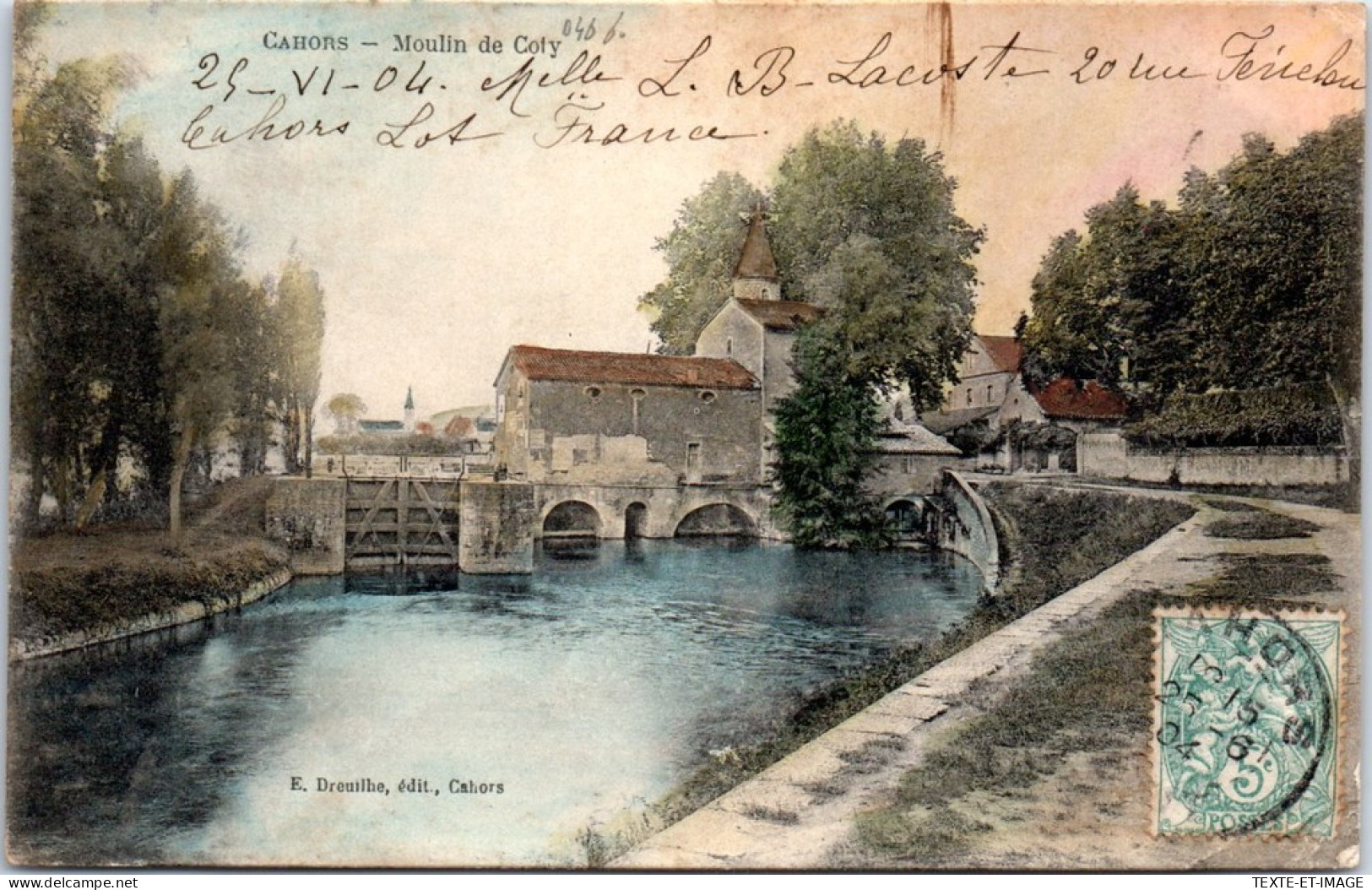 46 CAHORS - Le Moulin De Coty. - Cahors