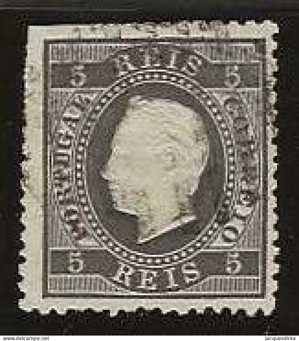 Portugal     .  Y&T      .   35         .   O      .     Cancelled - Used Stamps