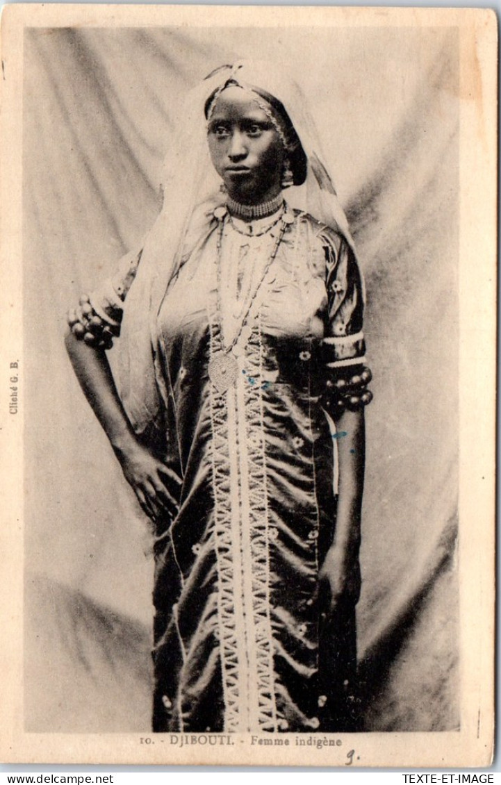 DJIBOUTI - Femme Indigene. - Dschibuti