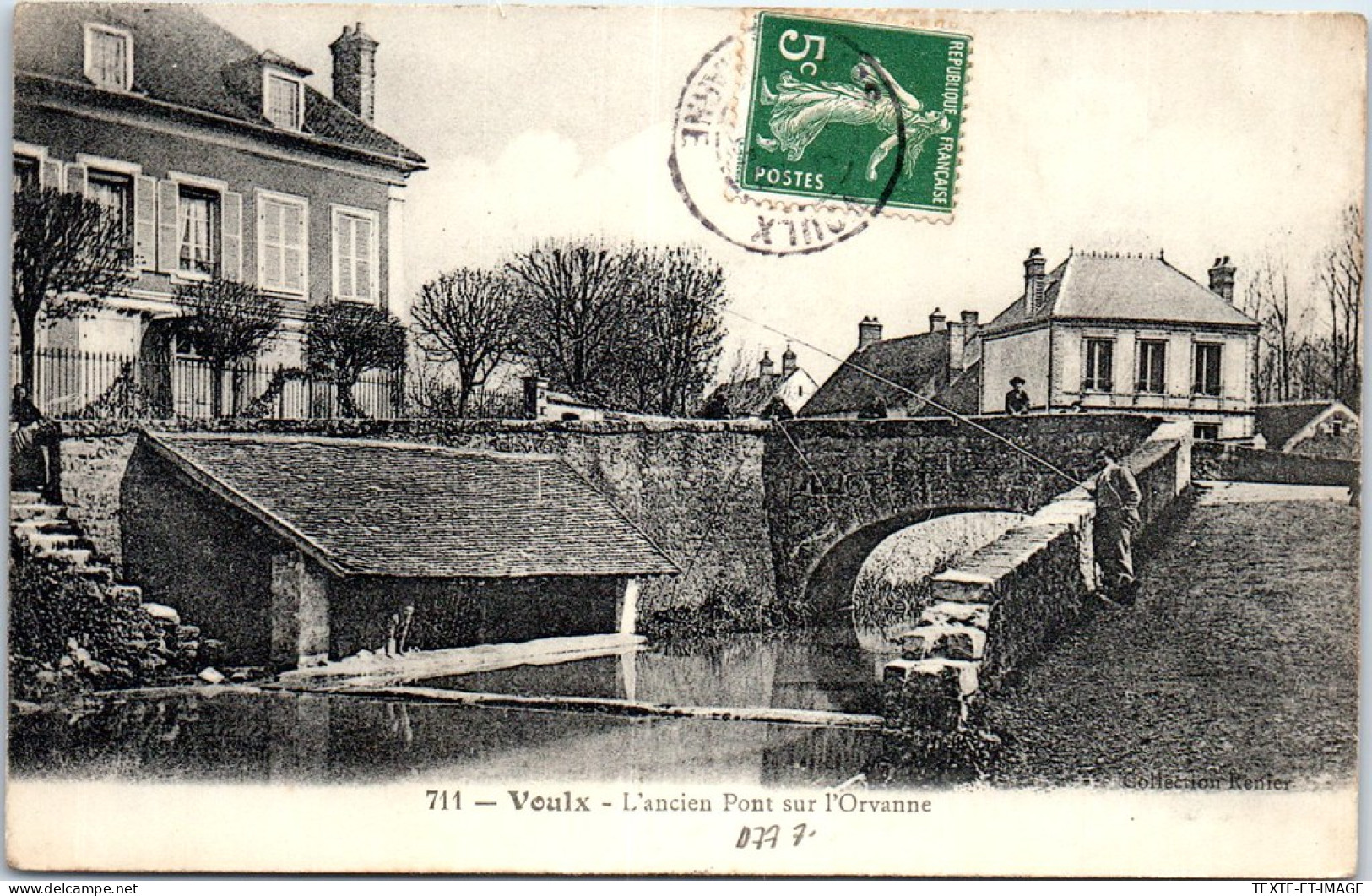 77 VOULX - L'ancien Pont Sur L'orvanne. - Otros & Sin Clasificación