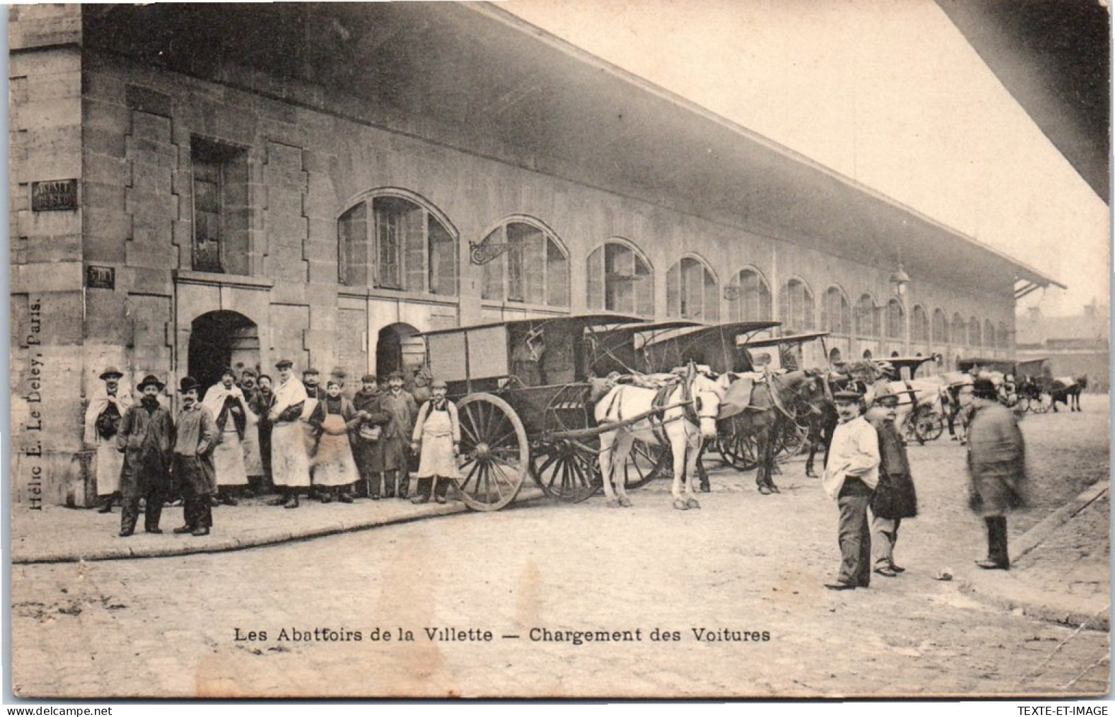 75019 PARIS - Abattoirs De La Villette, Chargement Des Voitures  - Distrito: 19