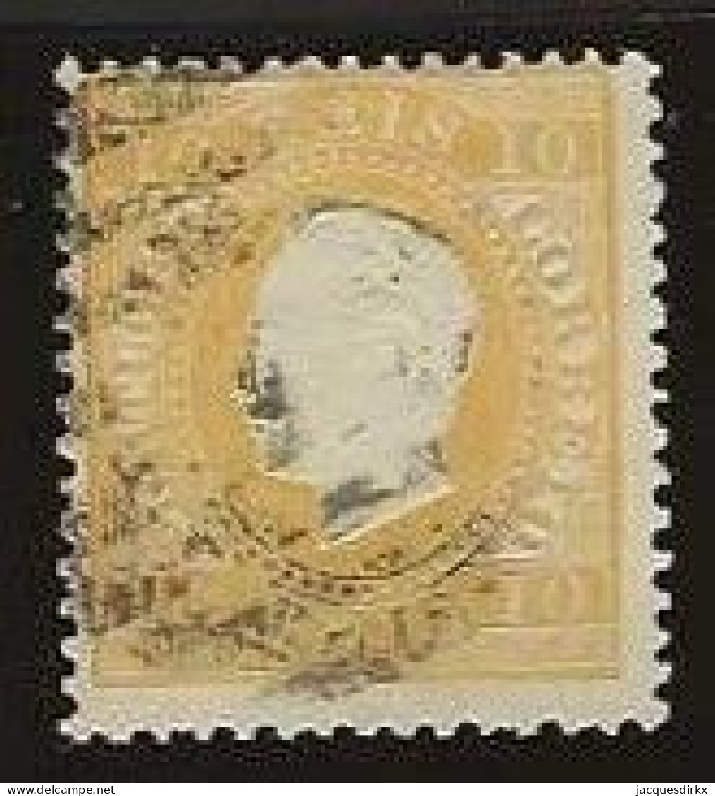Portugal     .  Y&T      .   36         .   O      .     Cancelled - Used Stamps