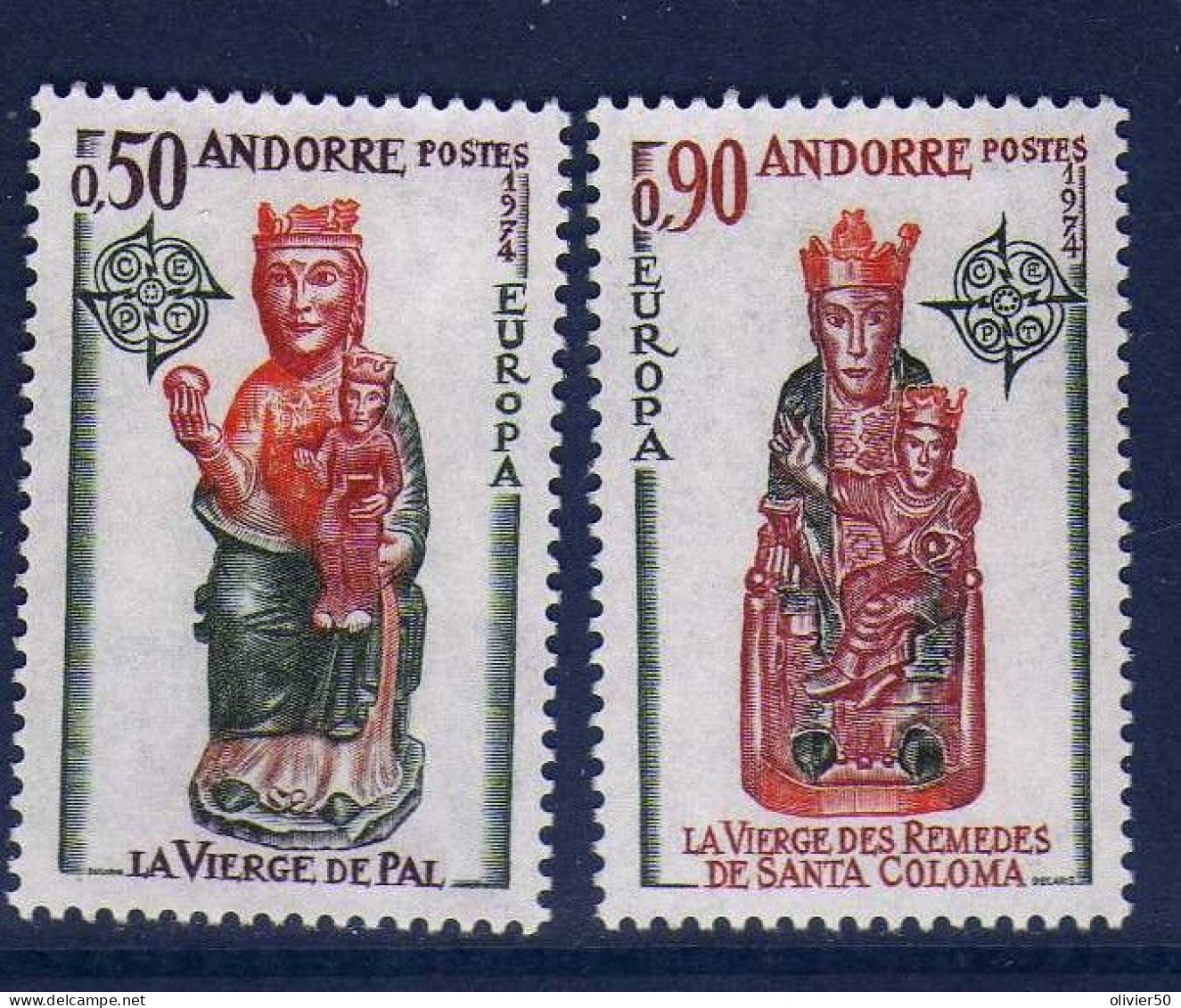 Andorre Francaise - 1974 - Europa   -Neufs** - MNH  - - Unused Stamps