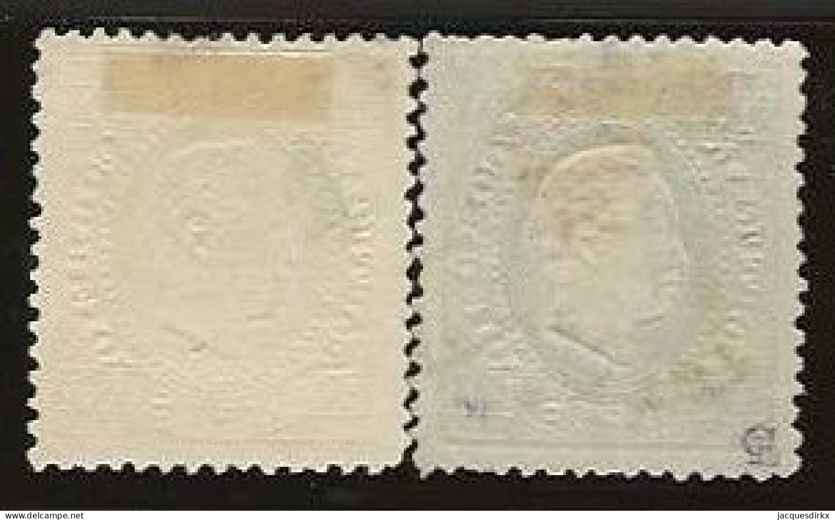 Portugal     .  Y&T      .   37/37A   (2 Scans)         .   O      .     Cancelled - Used Stamps
