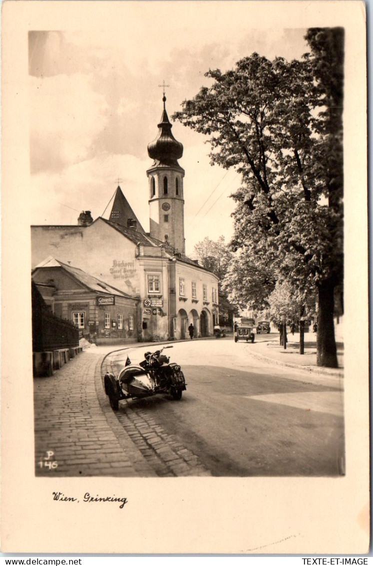 THEMES - SIDE CAR Dans Une Rue De Wien. - Motos