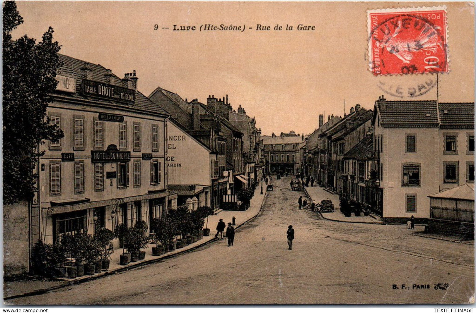 70 LURE - La Rue De La Gare  - Lure