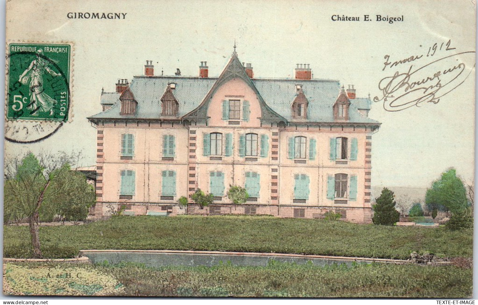 90 GIROMAGNY - Le CHATEAUE BOIGEOL - Giromagny