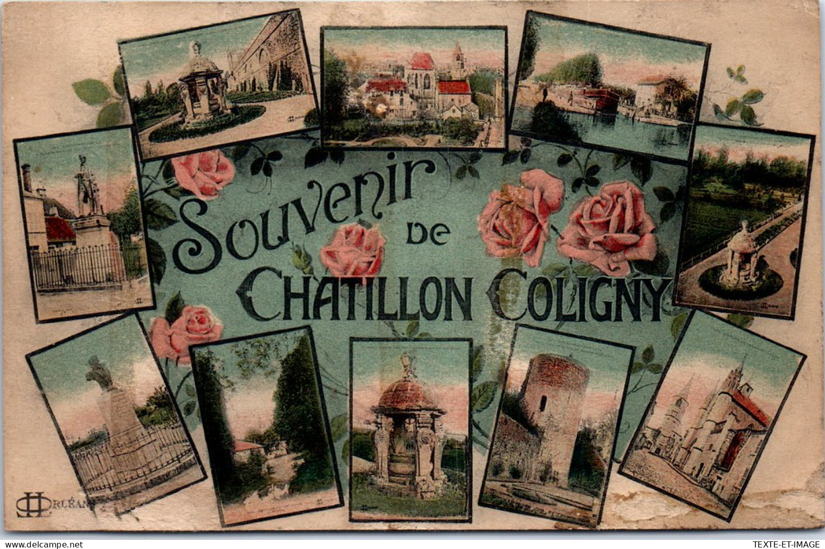 45 CHATILLON COLIGNY - Un Souvenir  - Chatillon Coligny
