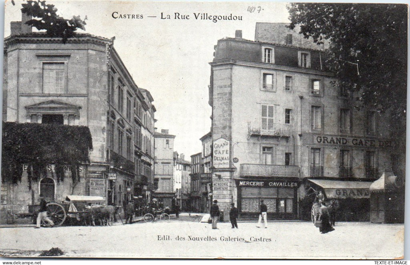 81 CASTRES - La Rue Villegoudou  - Castres
