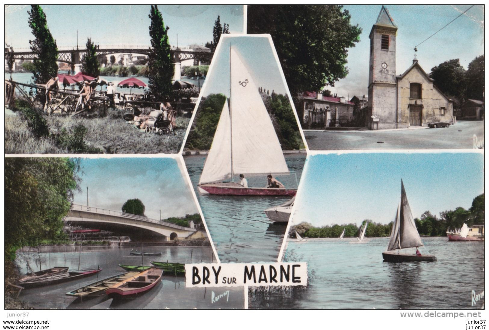 Bry Sur Marne, Multie Vues, Voiture  Panhard Junior - Bry Sur Marne