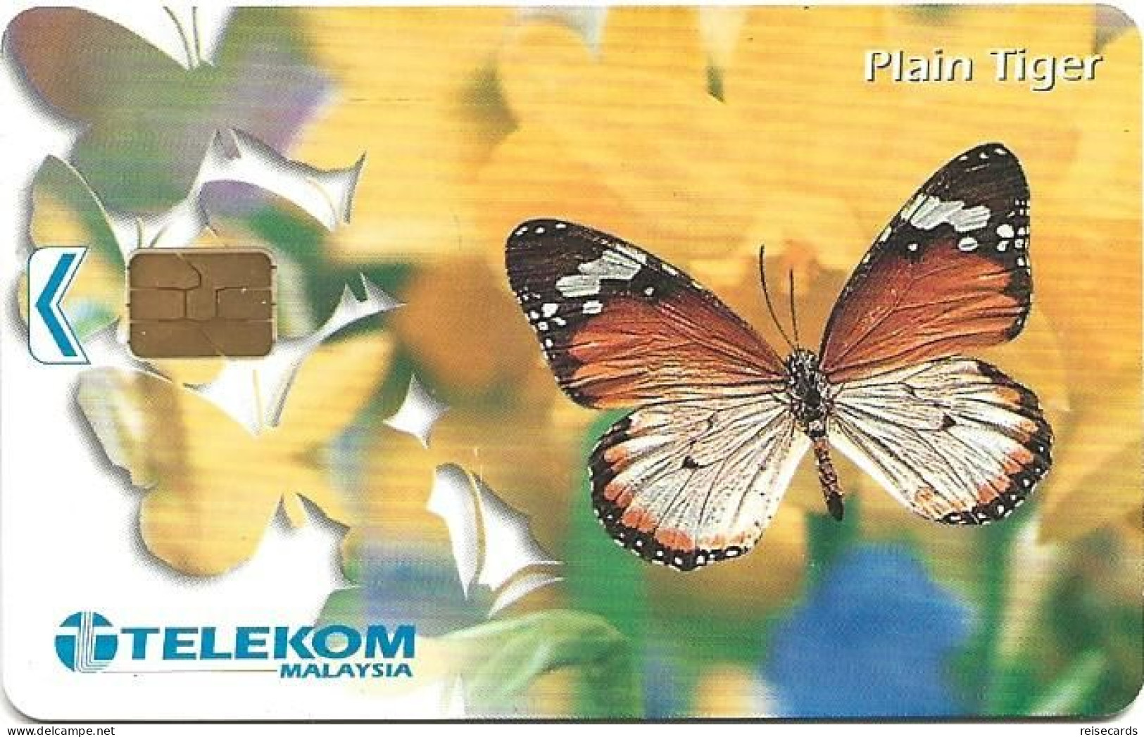 Malaysia: Telekom - Butterfly Plain Tiger - Malaysia