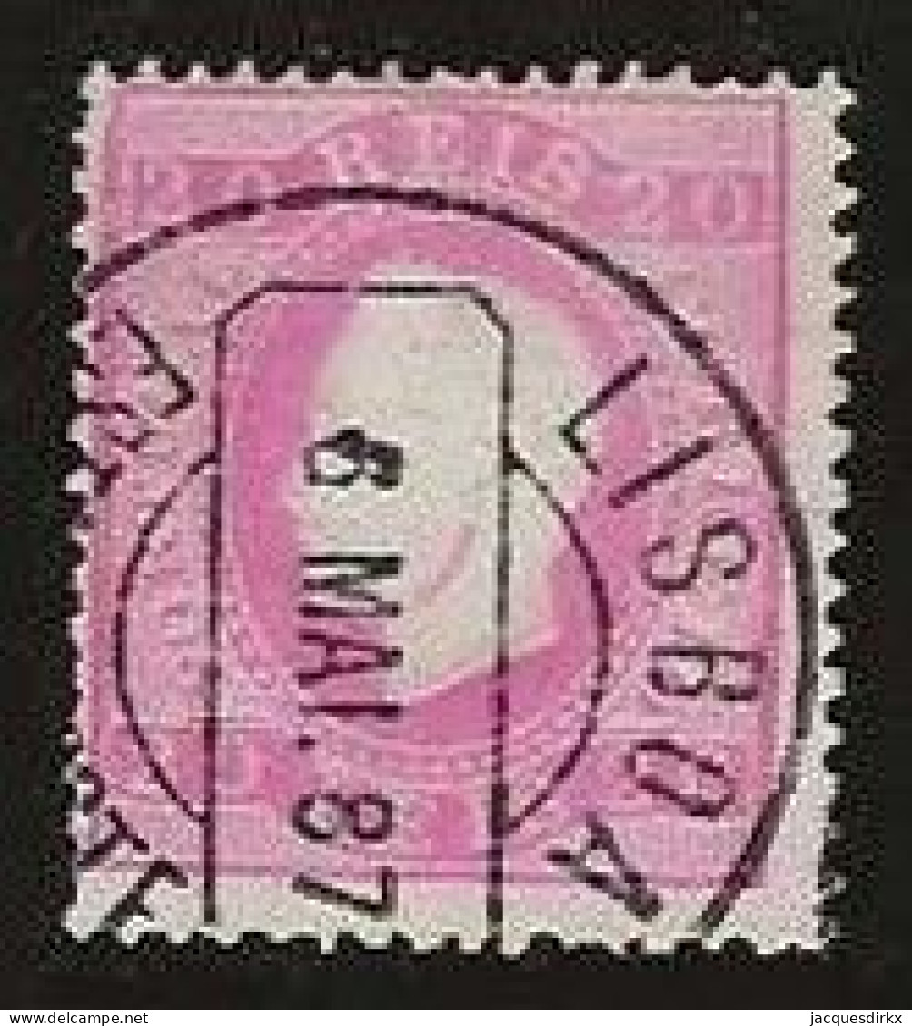 Portugal     .  Y&T      .   64  (2 Scans)        .   O      .     Cancelled - Used Stamps