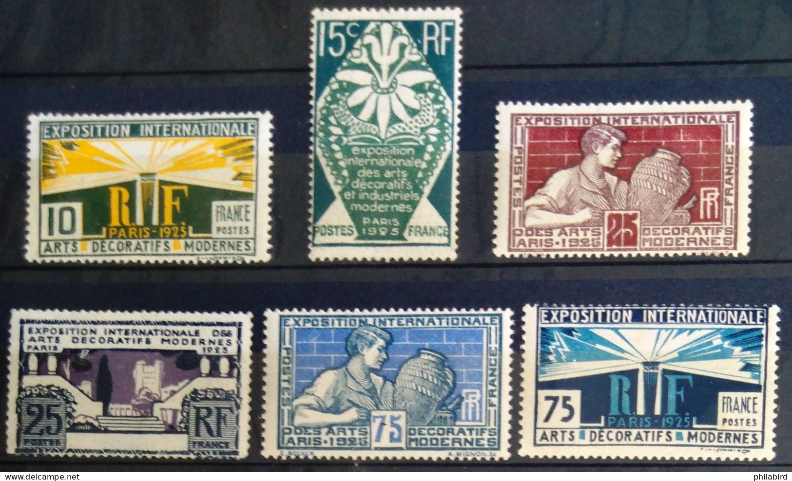 FRANCE                             N° 210/215                           NEUF** - Unused Stamps