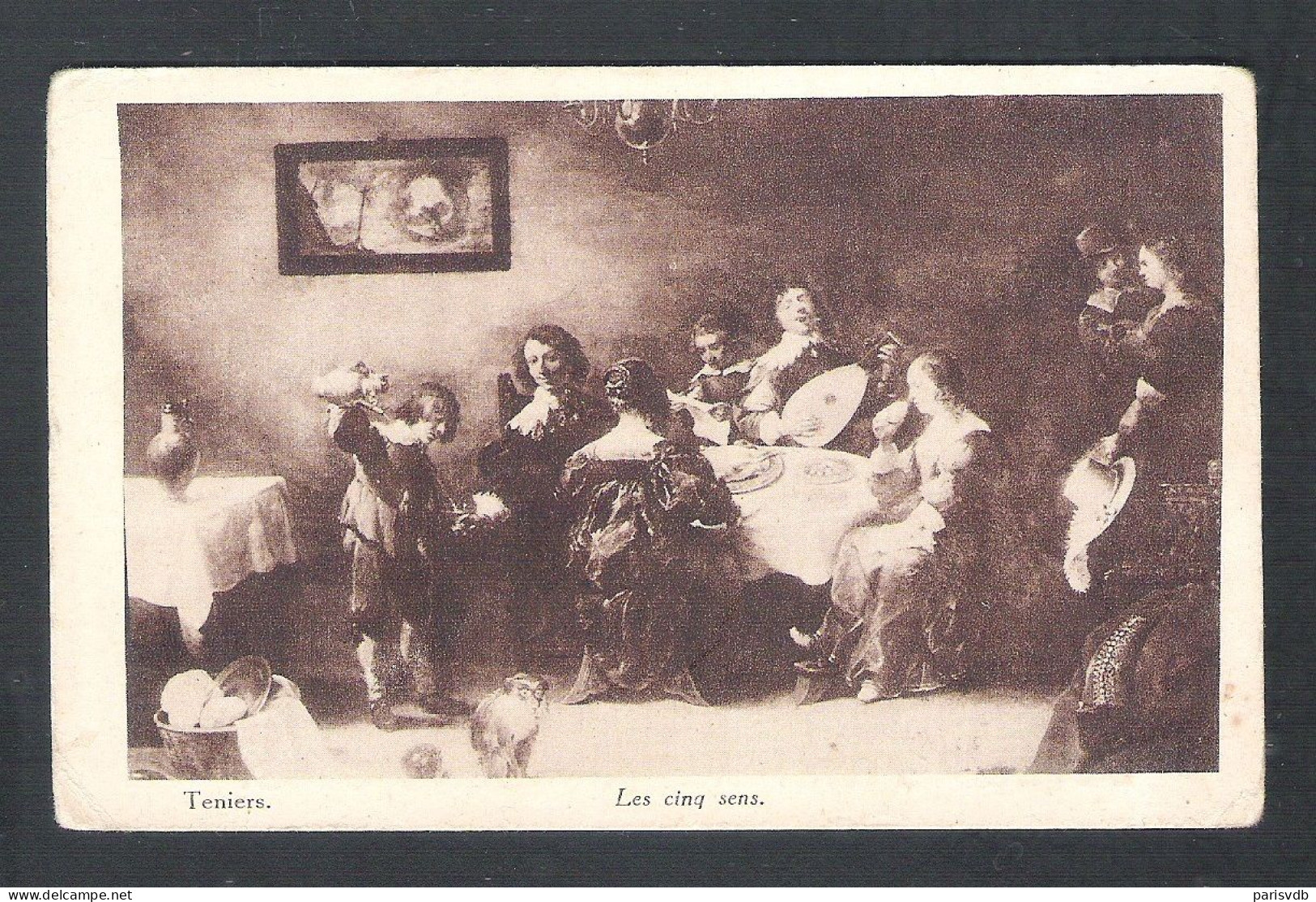 OUDE POSTKAART - HOLLANDSCHE MARGARINE MET ... ( 2 Scans)  (15.110) - Advertising