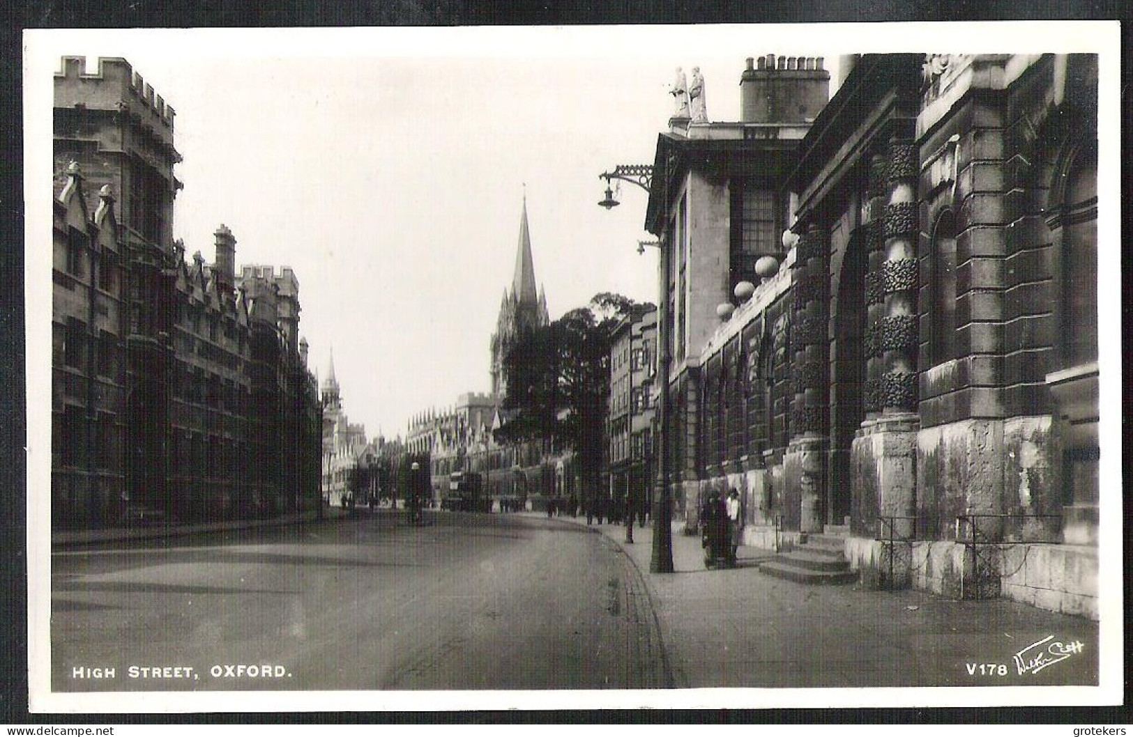 OXFORD High Street Sent 1948 To Brussels (Belgium)  - Oxford