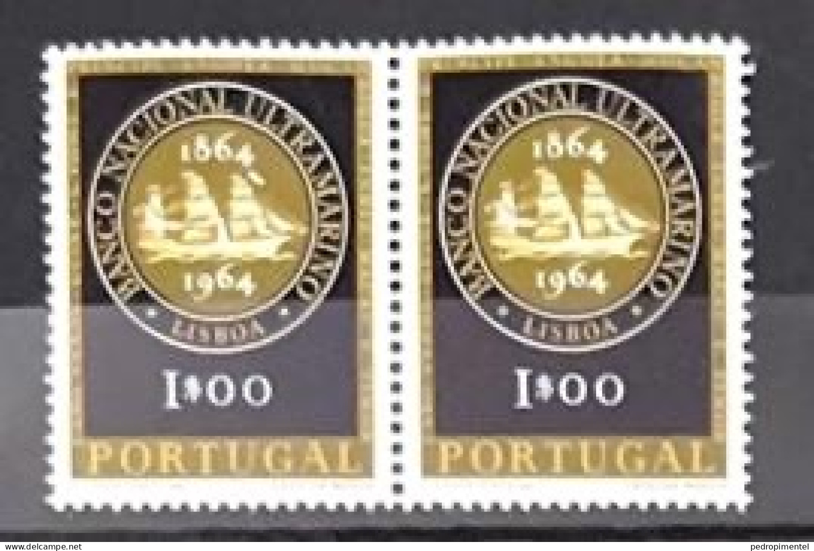 Portugal 1964 "Banco Nacional Ultramarino" Condition MNH #931-933 (pair) - Nuevos