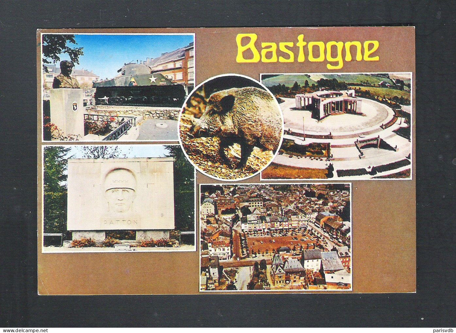 BASTOGNE - LE MARDASSON - MONUMENT GENERAL MARC AULIFFE - MONUMENT PATTON - PLACE GENERAL MARC-AULIFFE  (15.139) - Bastenaken