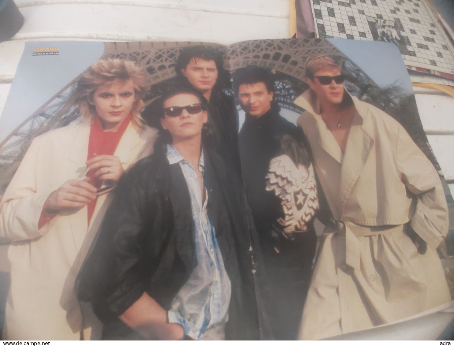 DURAN DURAN POSTER VINTAGE 42 X 28  Cm RARITY - Affiches