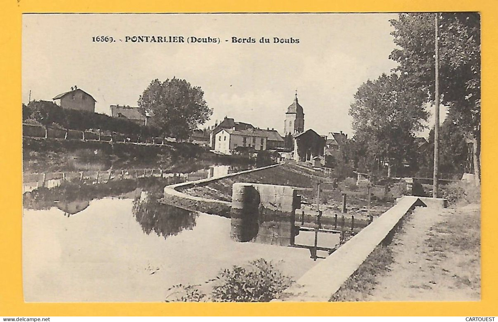 CPA PONTARLIER - Les Bords Du Doubs - Pontarlier