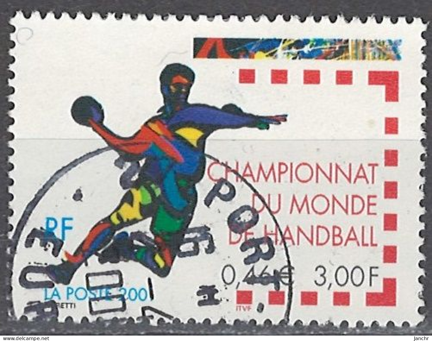 France Frankreich 2001. Mi.Nr. 3507, Used O - Usados