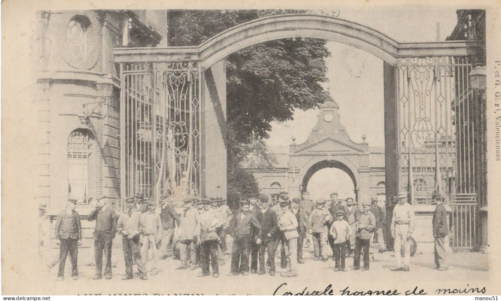 Aux Mines D'ANZIN  Le Chantier - Anzin