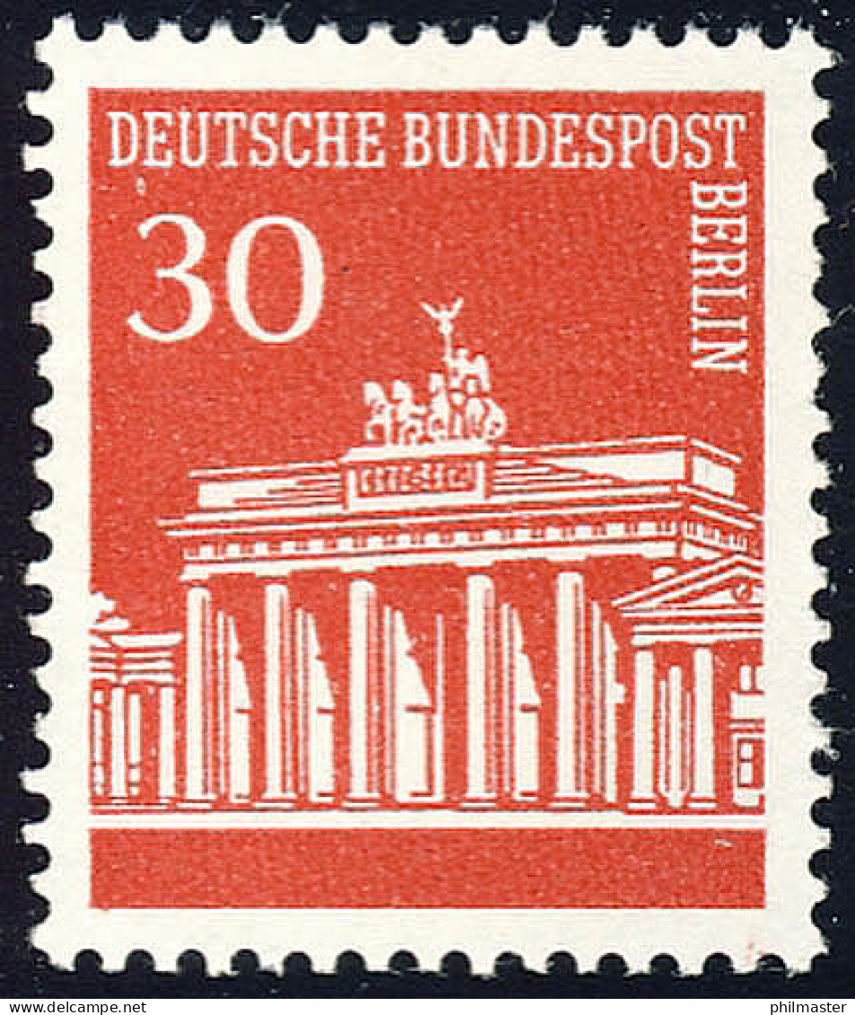 288 Brandenburger Tor 30 Pf ** - Unused Stamps