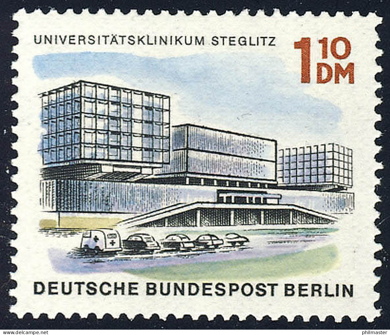 265 Das Neue Berlin 1,10 DM Universitätsklinikum ** - Neufs