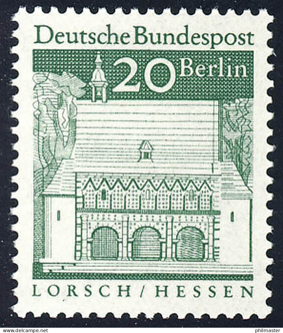 273 Deutsche Bauwerke 20 Pf Torhalle ** - Unused Stamps