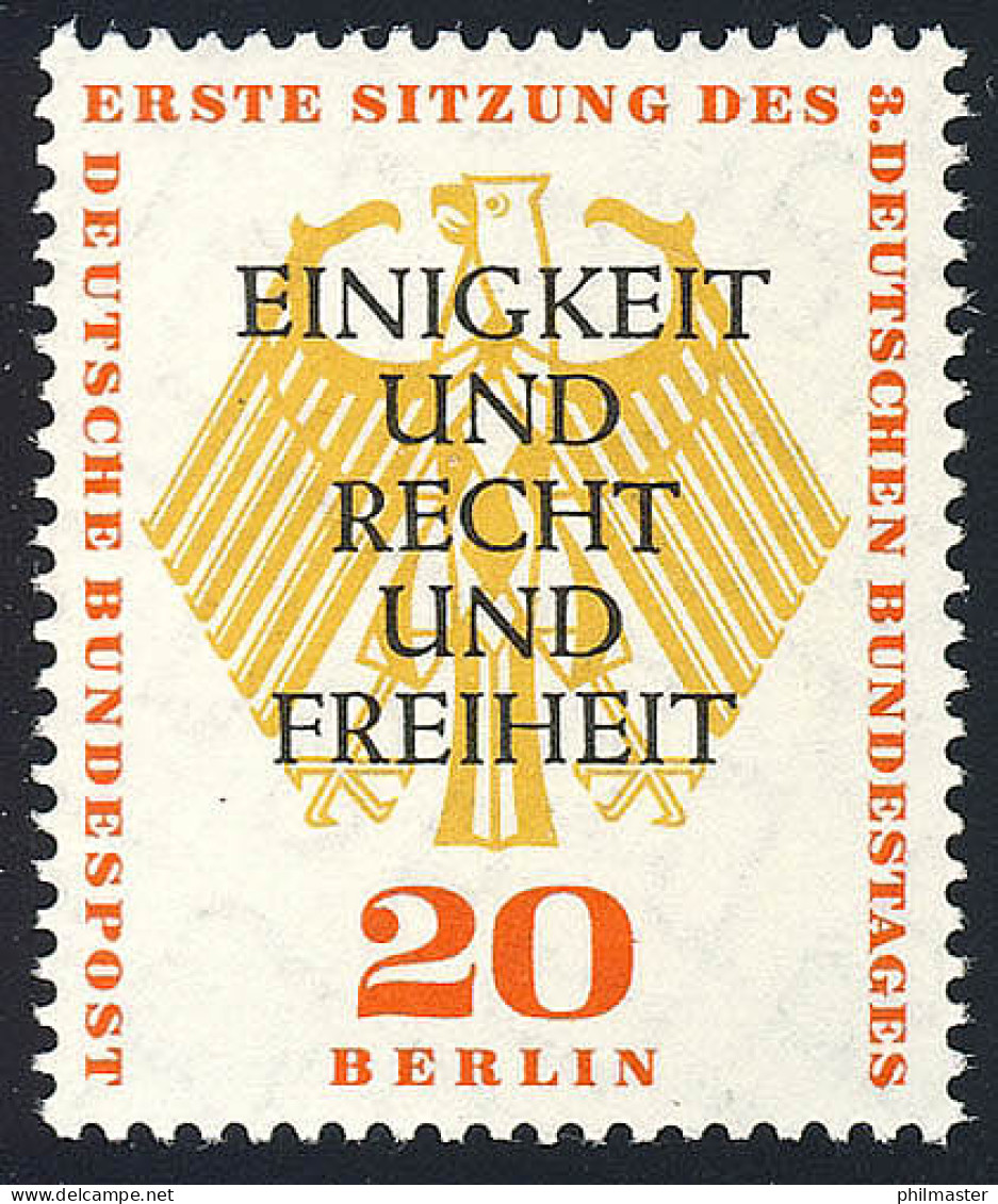 175 Sitzung Des Bundestages 20 Pf ** - Unused Stamps
