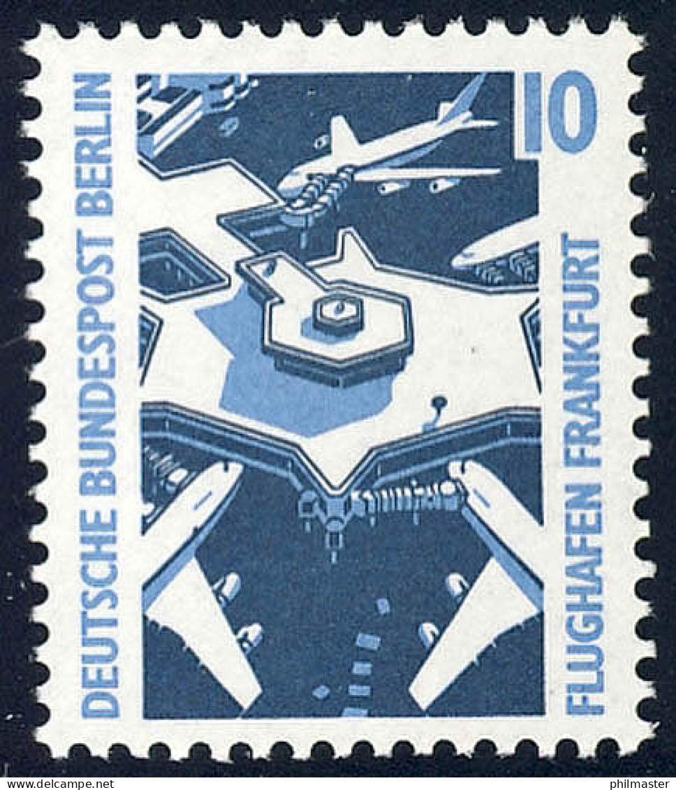 798A Sehenswürdigkeiten 10 Pf Frankfurt/Main ** - Unused Stamps